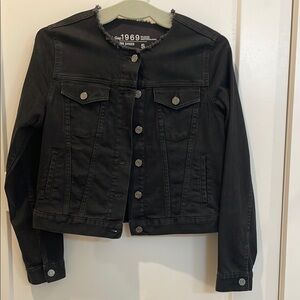Women’s Black Denim Jacket